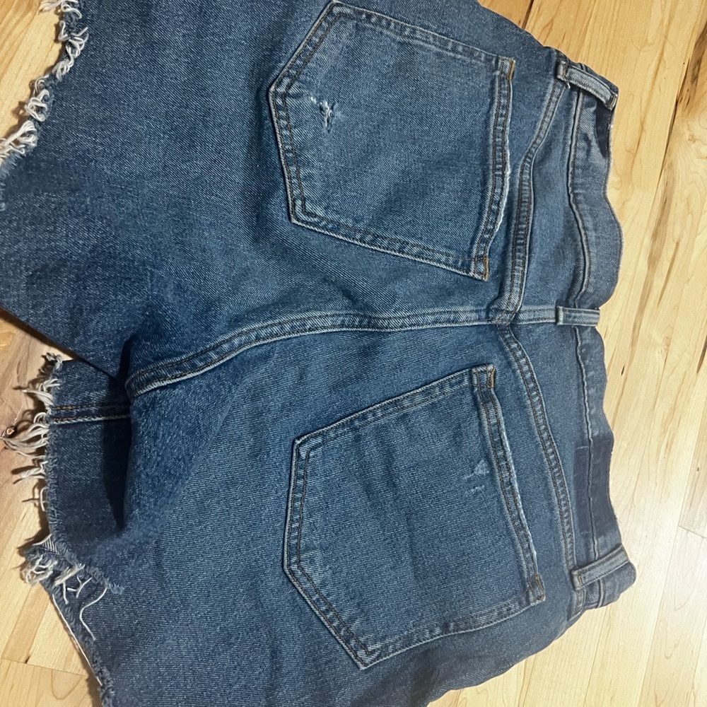 Abercrombie & Fitch Blue Denim Shorts
